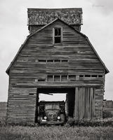 Leaning Corn Crib