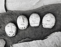 Sacred Navajo Yei Bi Chei Masks-in situ