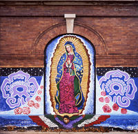 Virgin Guadalupe Mural