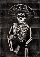 Day of the Dead Boy Wet Plate