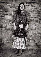 Navajo Mother And Daughter