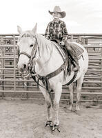 Colorado Cowgirl on Horse