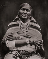 Navajo,woman,matriarch,bears,ears,wearestillhere,wet,plate,collodion,tintype,photograph