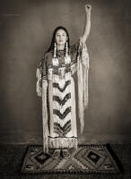 Nakoda, Aanii & Aleute Native American Woman