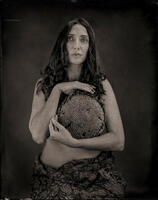 Woman With Sunflower II