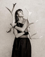 Than Povi With Elk Antlers II