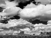 Navajo Buttes & Clouds