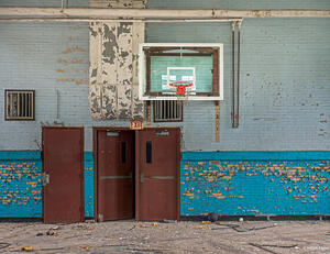 Abandoned School Gym