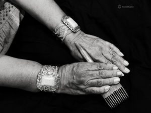 The Weaver's hands