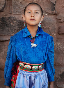 Proud Navajo Girl