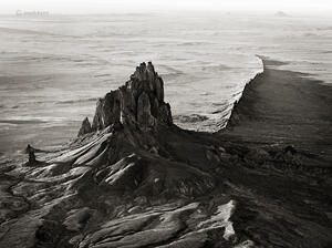 Aerial View of Shiprock