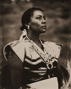Tintype of Tiayrra 