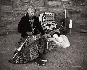 Navajo Weaver
