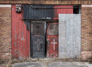 Abandoned Church Doors