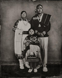 Taos Pueblo Family