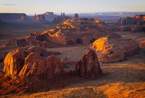 Sunrise Over Monument Valley