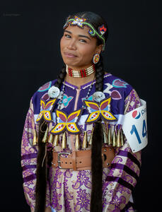 Crow Powwow Contestant