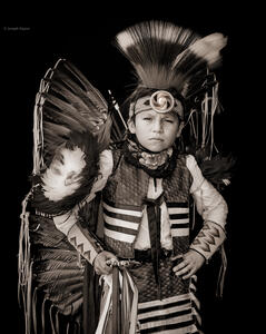 Crow Boy Powwow Dancer