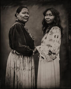 Navajo Mother & Daughter