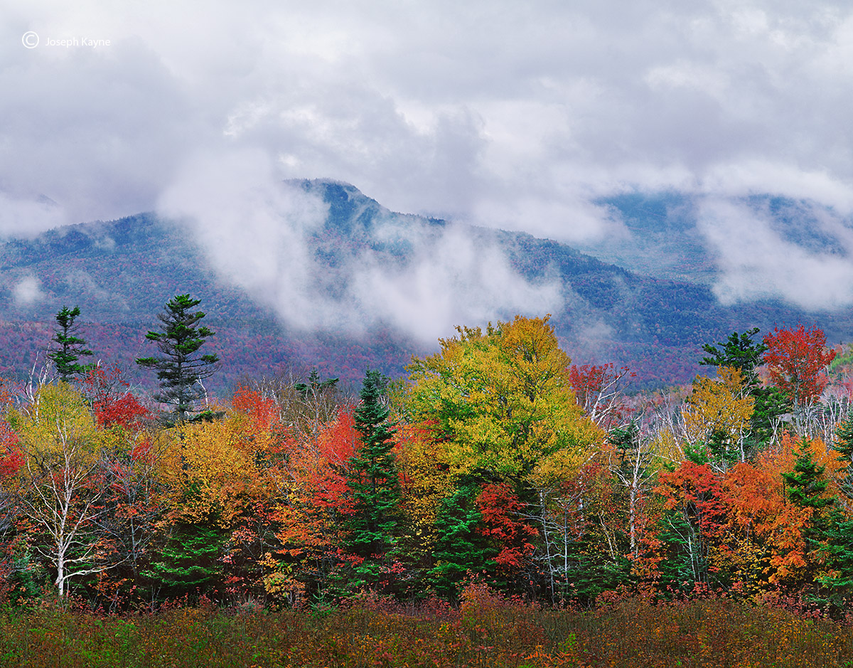 Autumn Storm Clearing Over The White Mountains