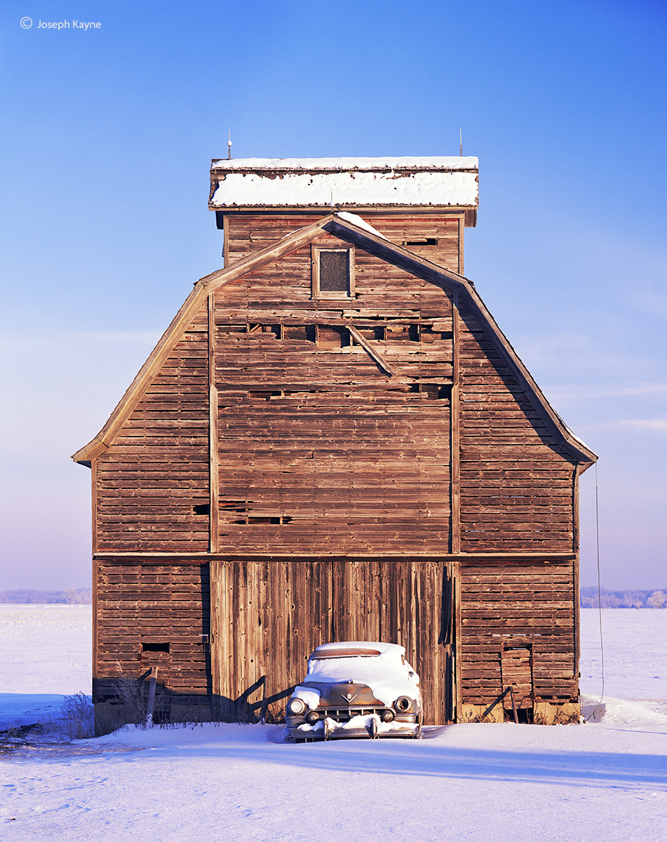 Illinois Barn, Winter