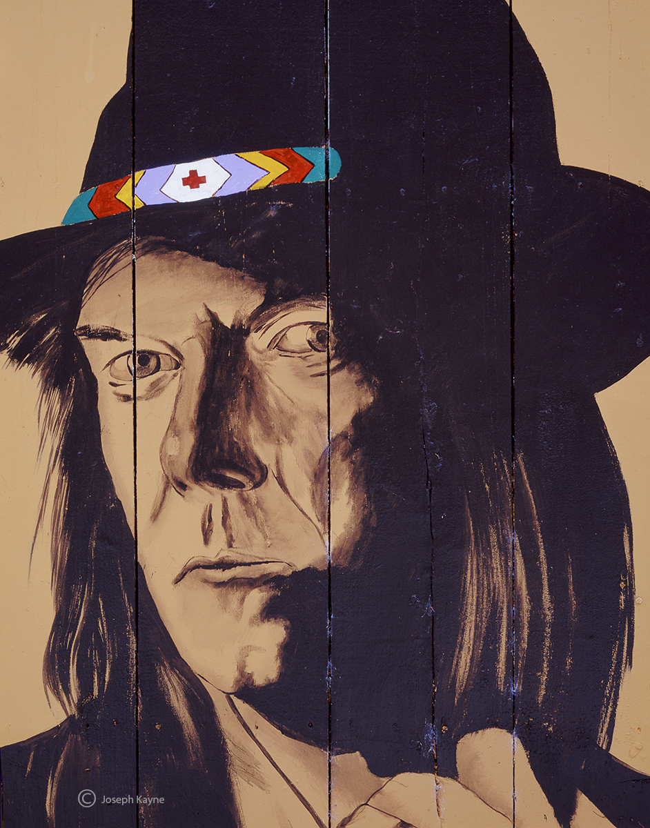 Neil Young Barn Art