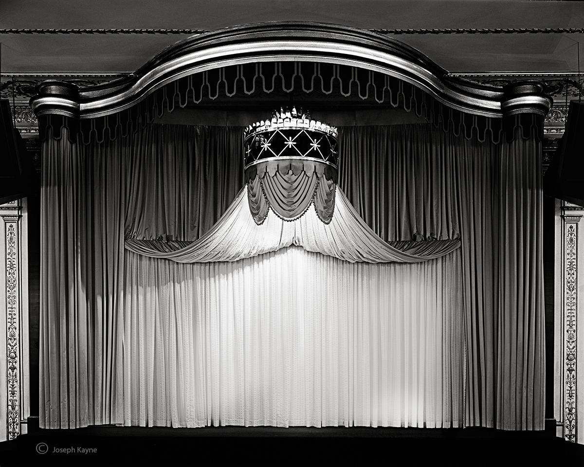 let, the, show, begin, chicago, photo, palmer, house, hotel, stage, ballroom, downtown, large, format, black, white, view, camera...