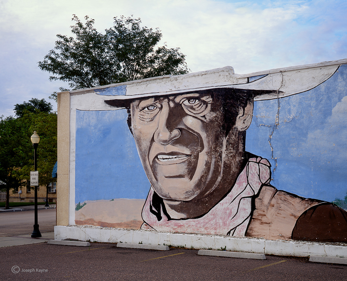 Old John Wayne Mural