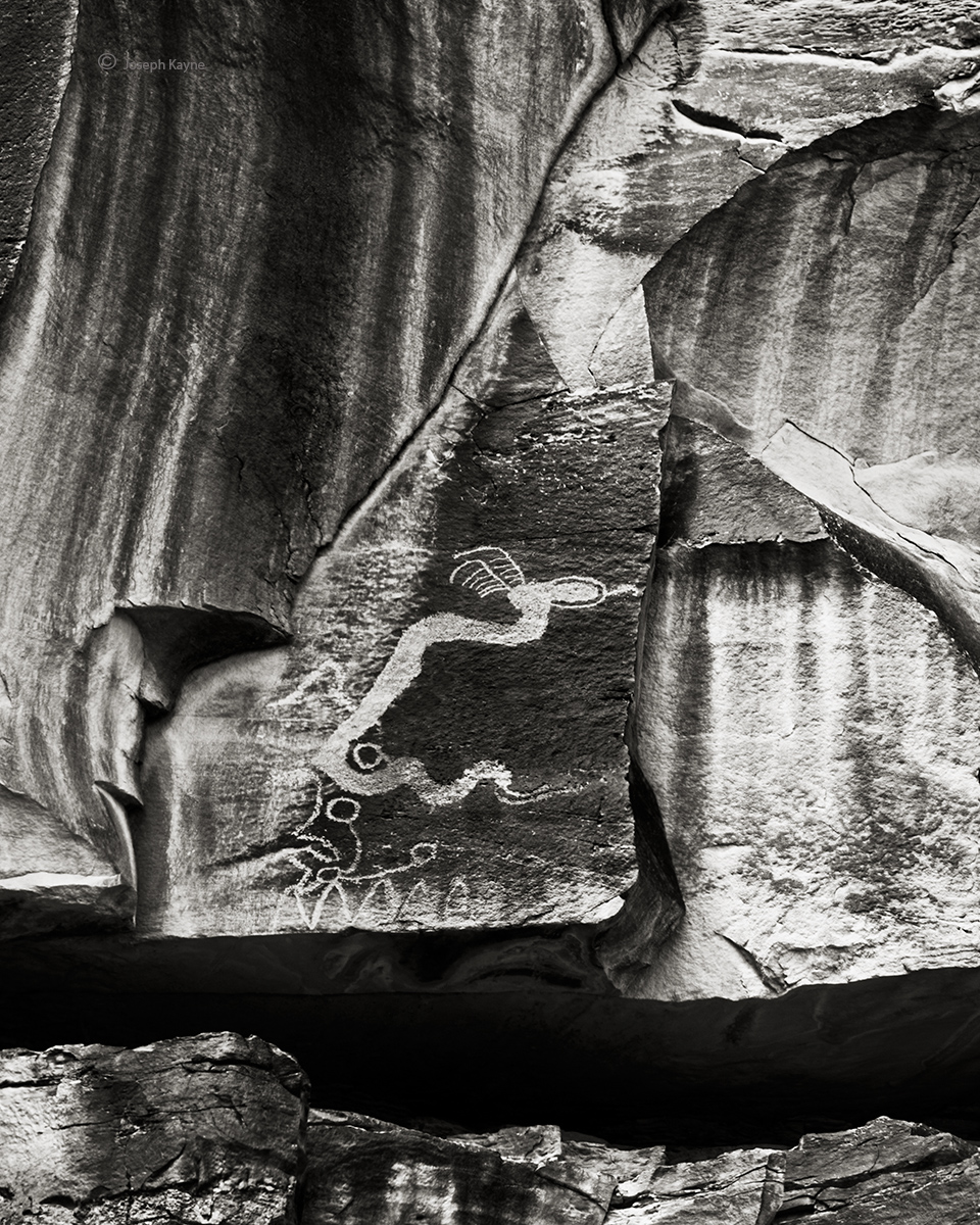 Ancient Utah Snake Rock Art