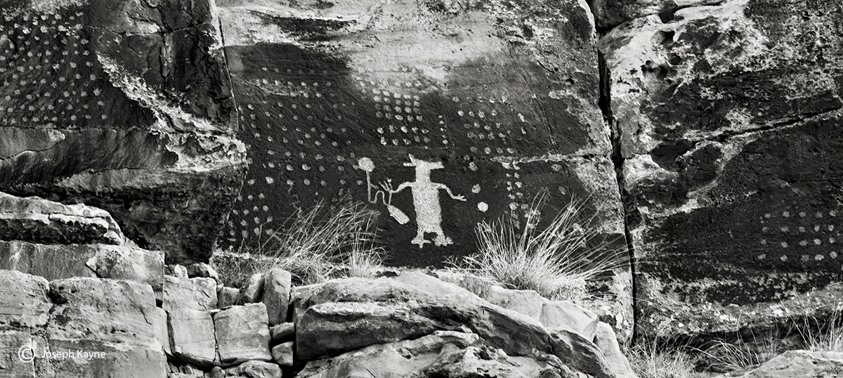 Ancient Fremont Rock Art Read the Navajo Folk Tale, "How the Stars Came Into the Sky"