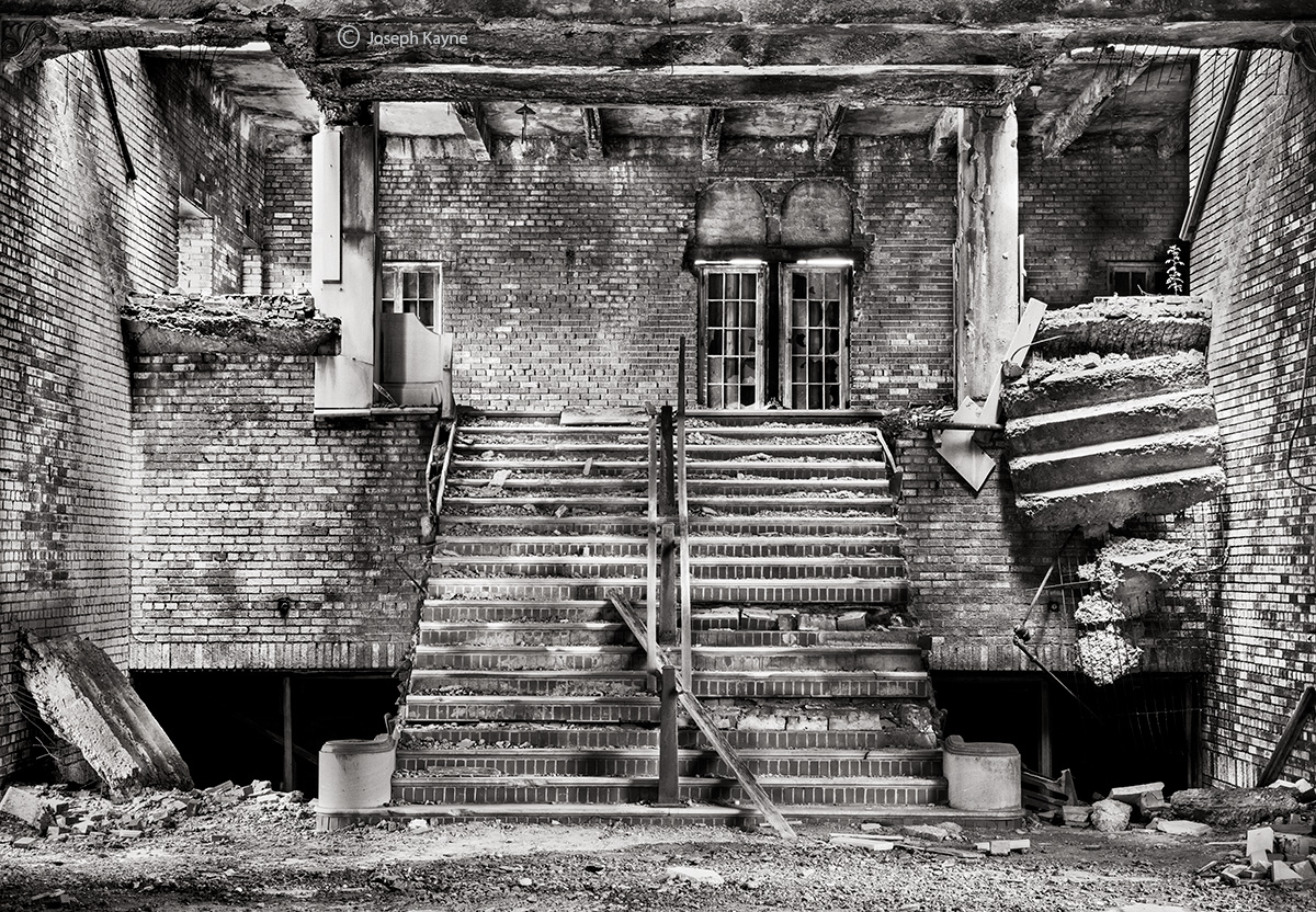 Abandoned School Auditorium