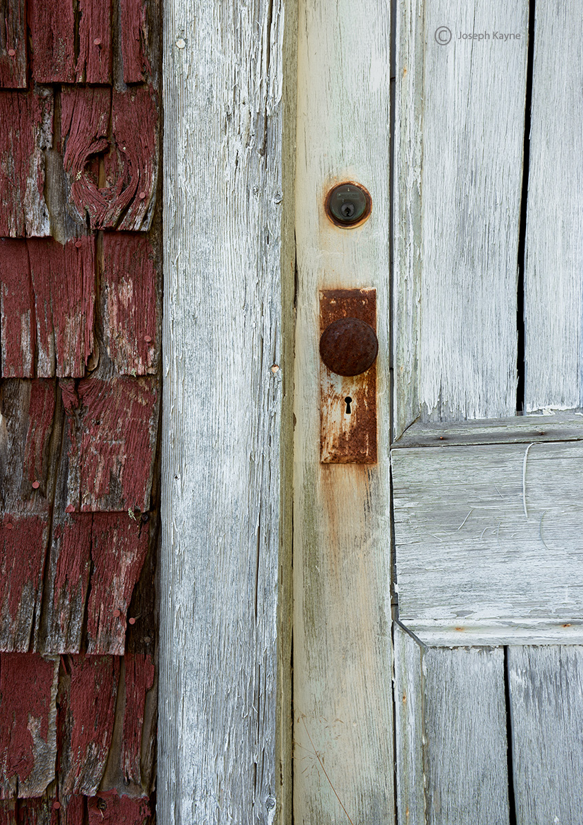 Rustic Door in Maine