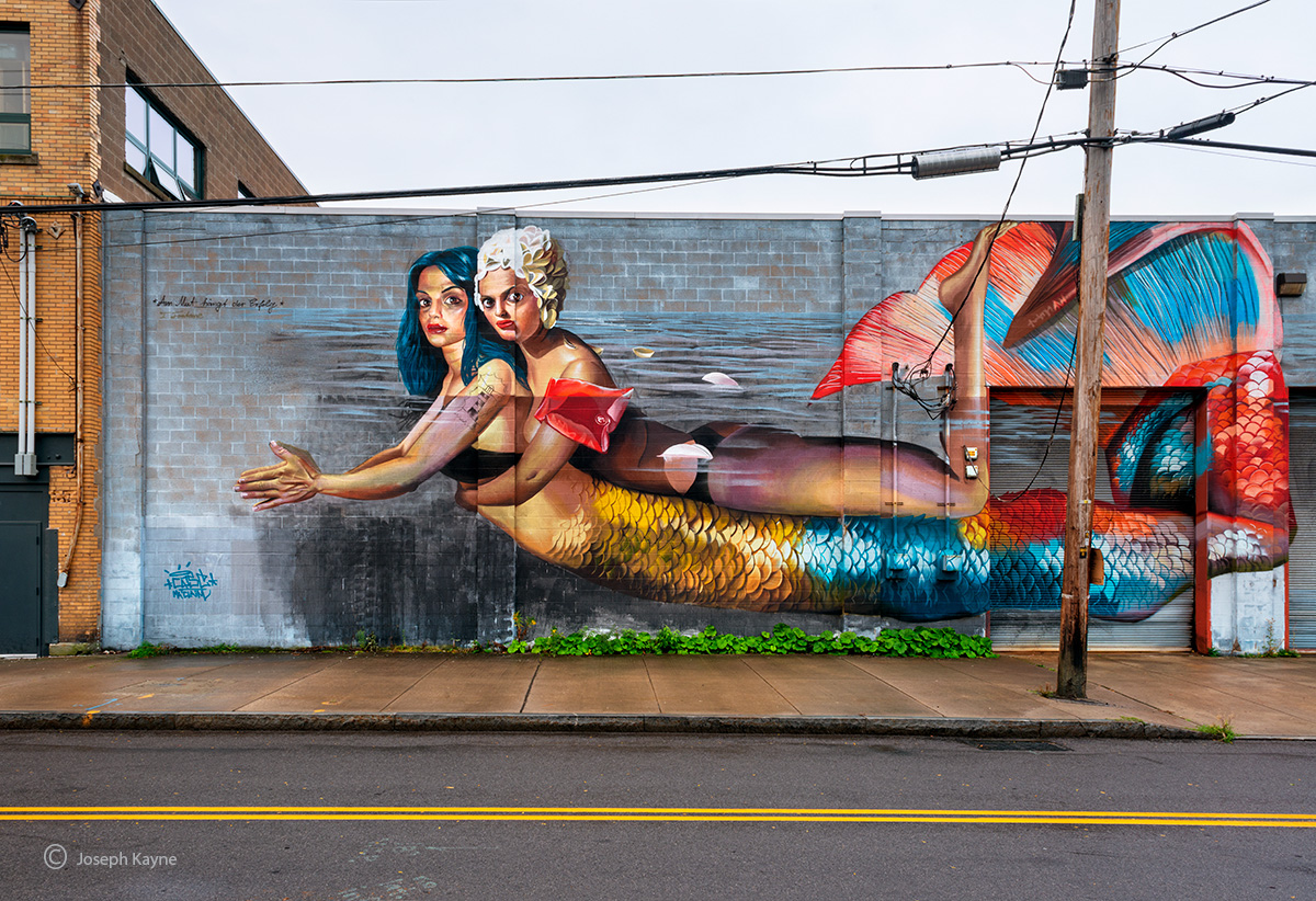 Mermaid Street Art