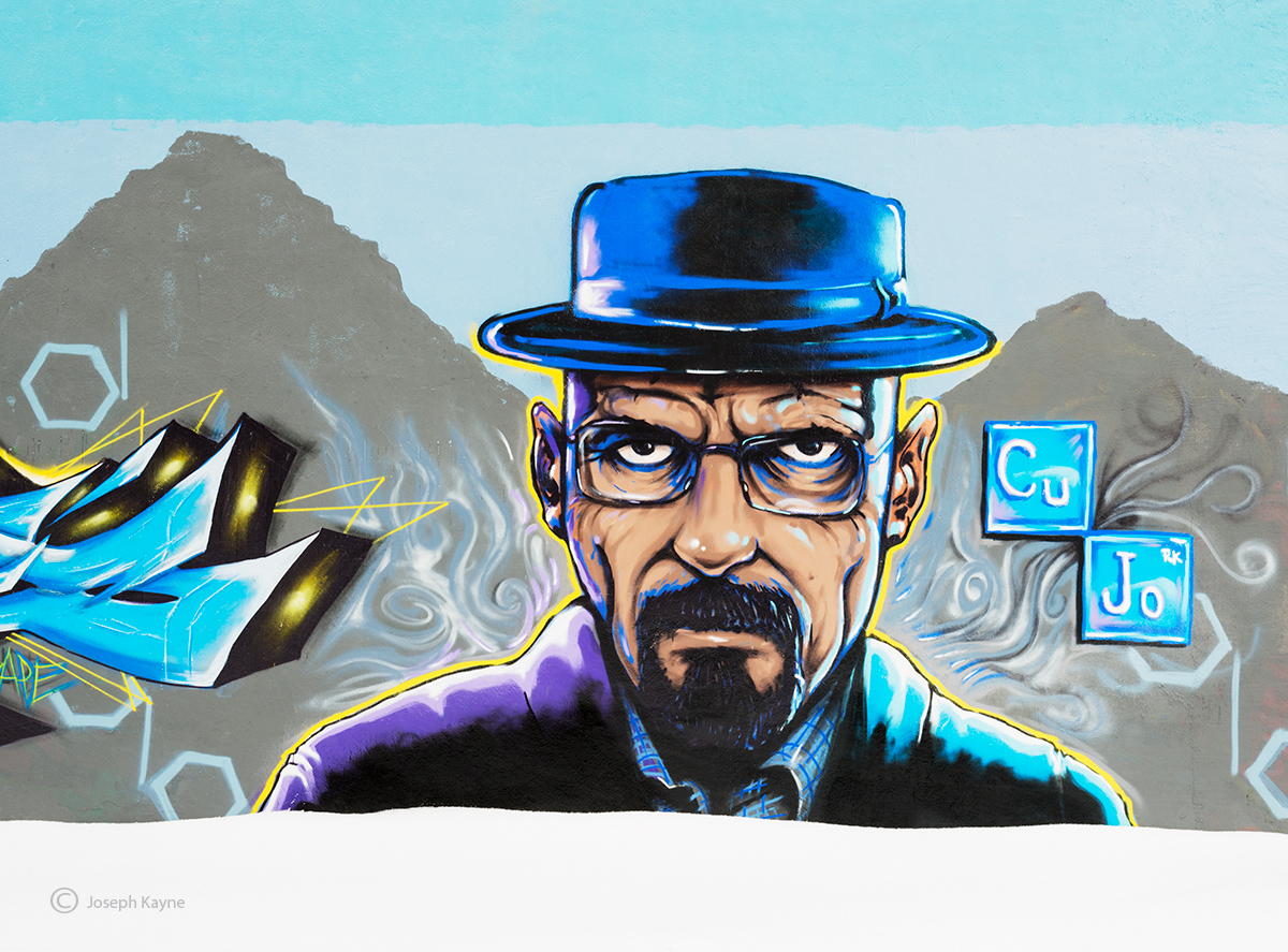 Breaking Bad Street Art By Cujodah