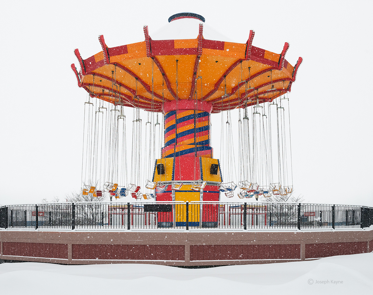 Navy Pier During The Polar Vortex