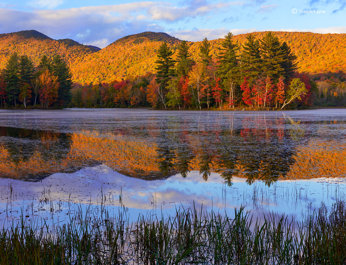 Sunset On A Vermont Pond