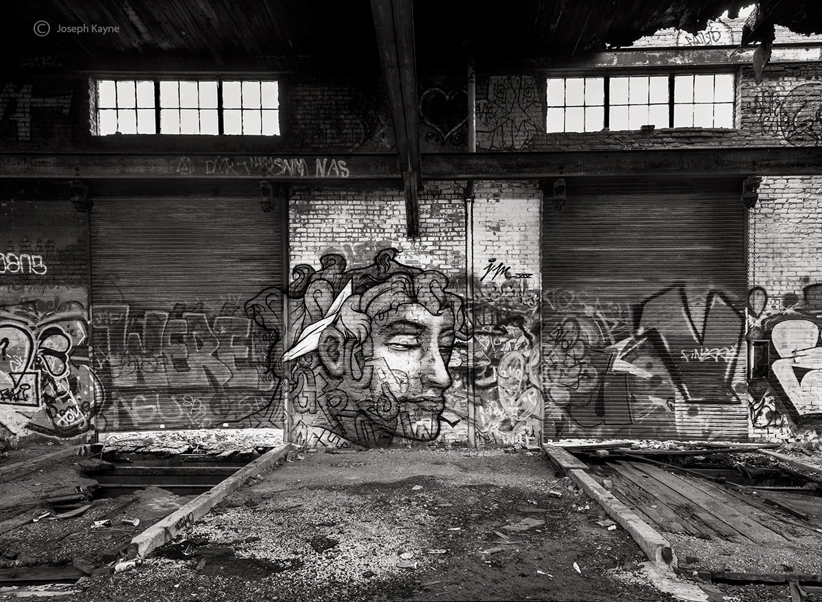 Abandoned Warehouse Graffiti