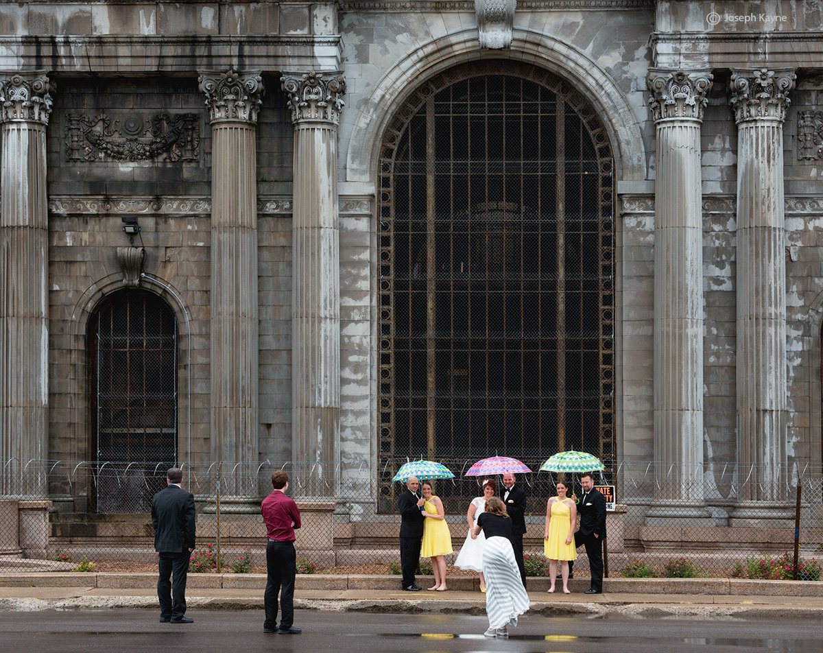 Wedding Snapshot Among The Blight