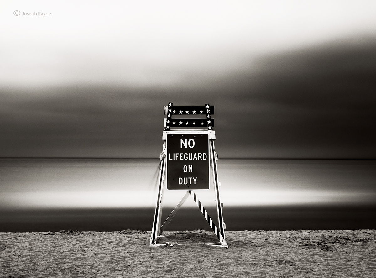 No Lifeguard On Duty,Lake Michigan