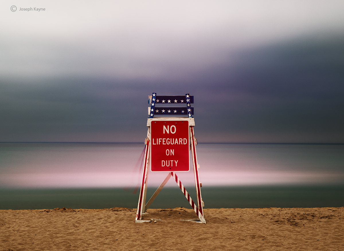 Lifeguard Chair, Dusk