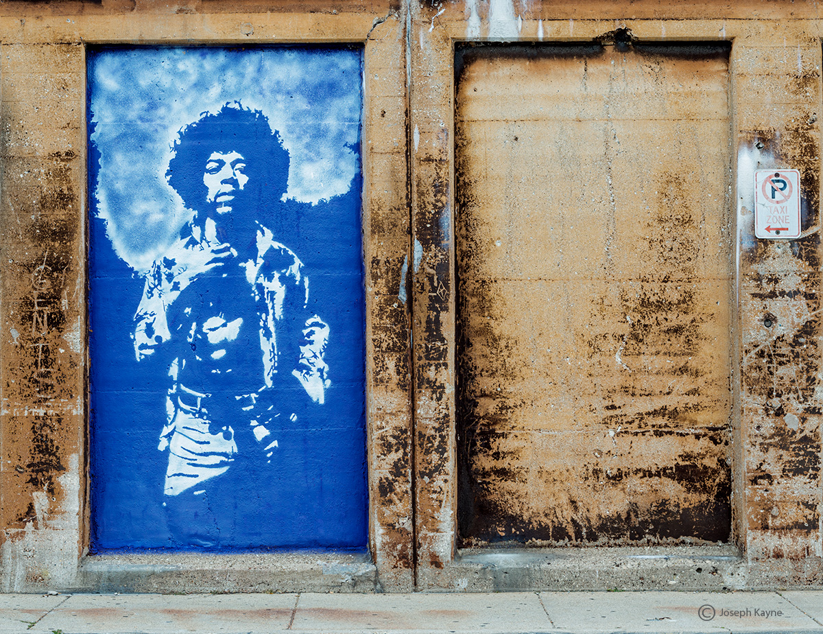 Jimi Hendrix Street Art