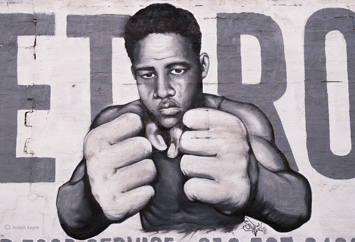 Joe Louis Street Art