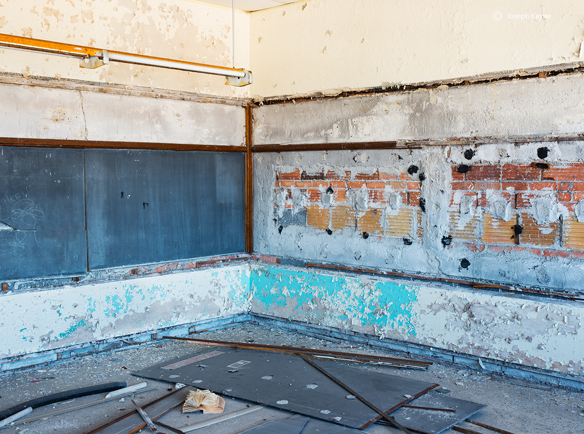 Abandoned School Classroom
