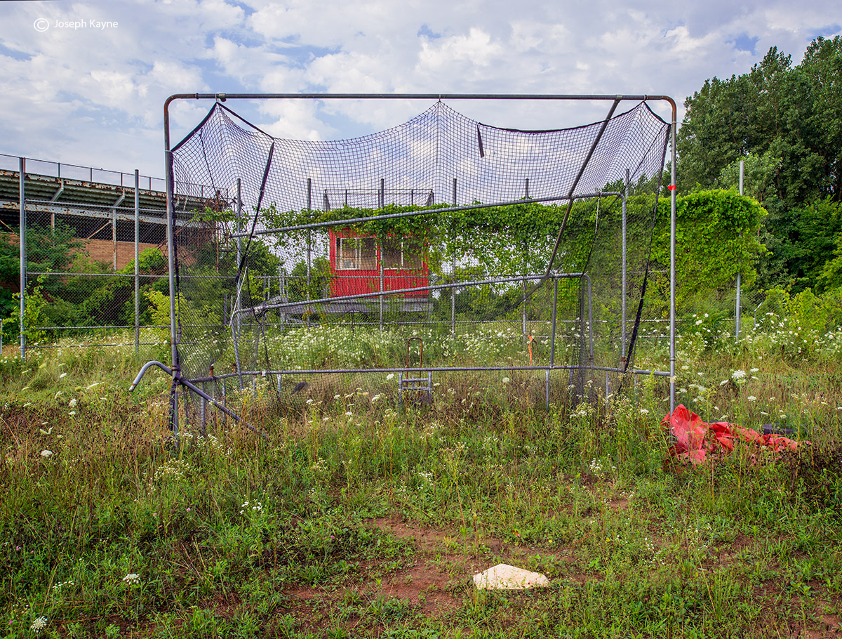 Abandoned High School Baseball Field