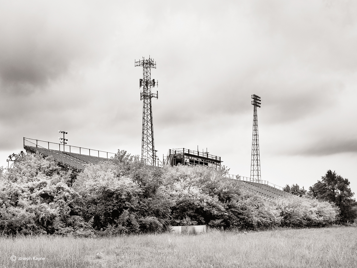 Abandoned Football Stadium