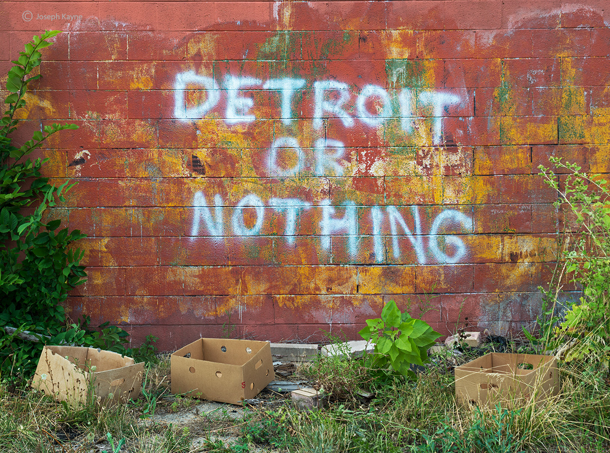 Detroit Or Nothing Street Art
