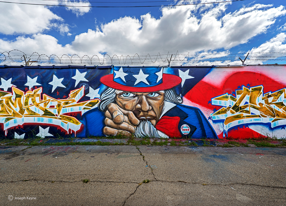 Uncle Sam Mural By Puma