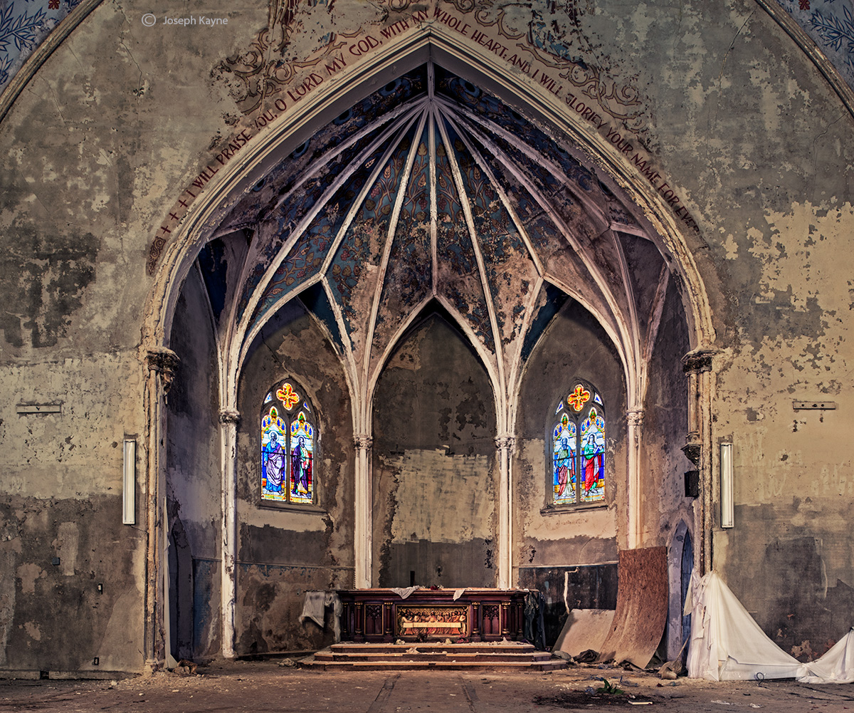 Abandoned Church and Altar, Abandoned Faith