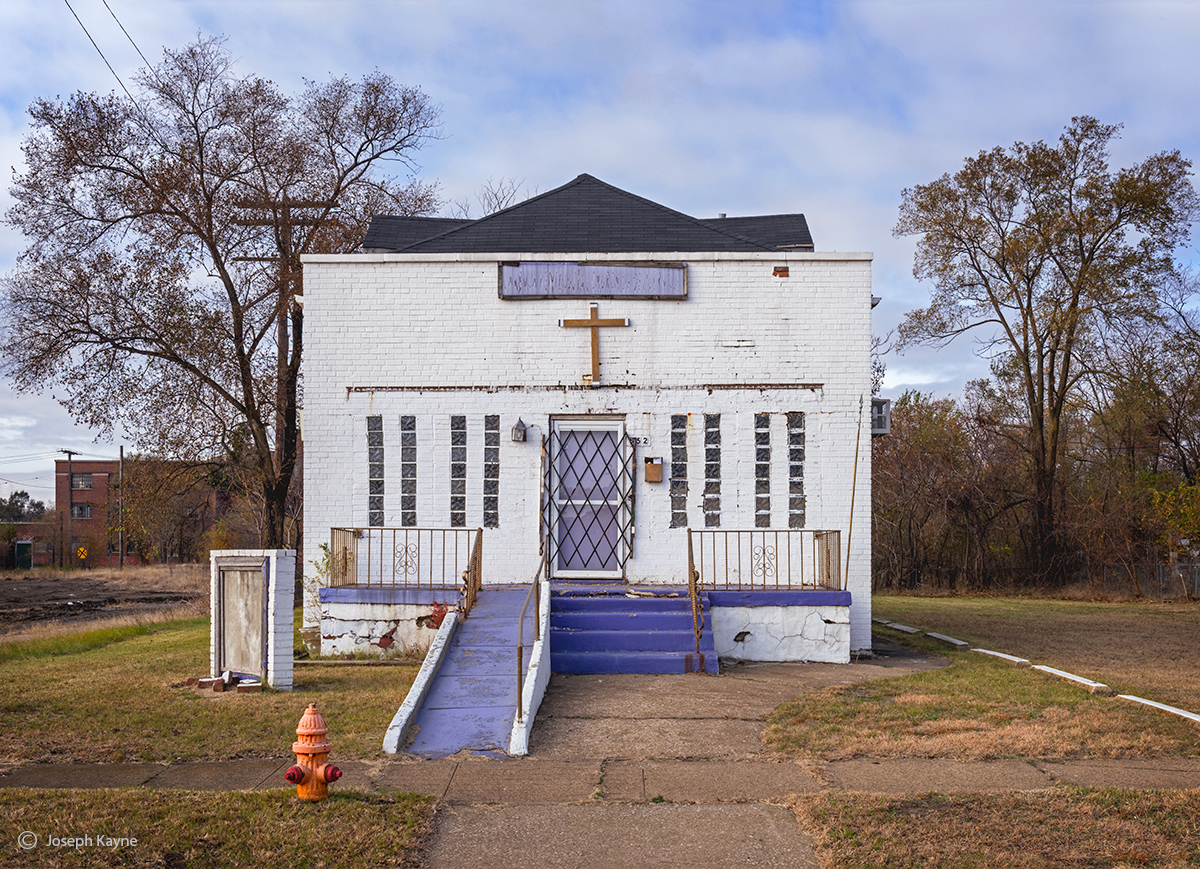 Abandoned Purple Church