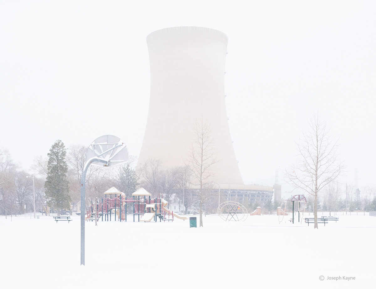Park and Nuclear Cooling Tower